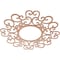 Ekena Millwork Reims Wood Fretwork Pierced Ceiling Medallion, Cherry, 40"OD x 15 1/4"ID x 3/8"T CMWP40X40X0375RECH - alternate 2